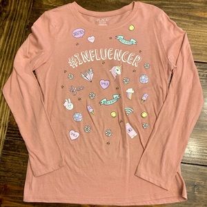TCP Girls Long Sleeve ‘Influencer’ T-Shirt (L)